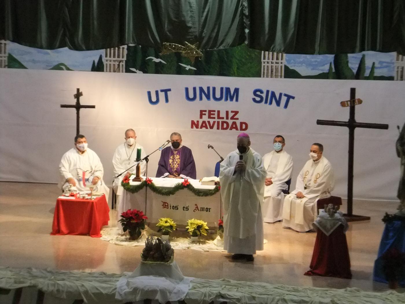 Eucaristía en el Centro Penitenciario de Alhaurín de la Torre presidida por el Sr. Obispo