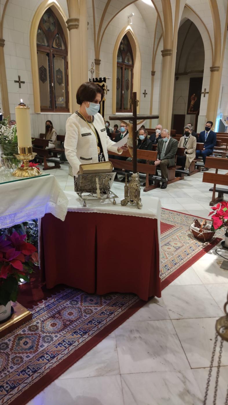 El Hermano Mayor y la Junta de Gobierno de la Cofradía Castrense juran sus cargos