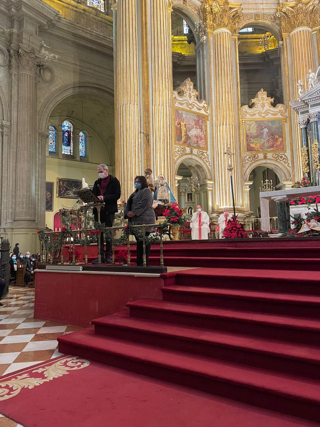 Día de la Sagrada Familia 2021 en la Catedral de Málaga // E. LLAMAS