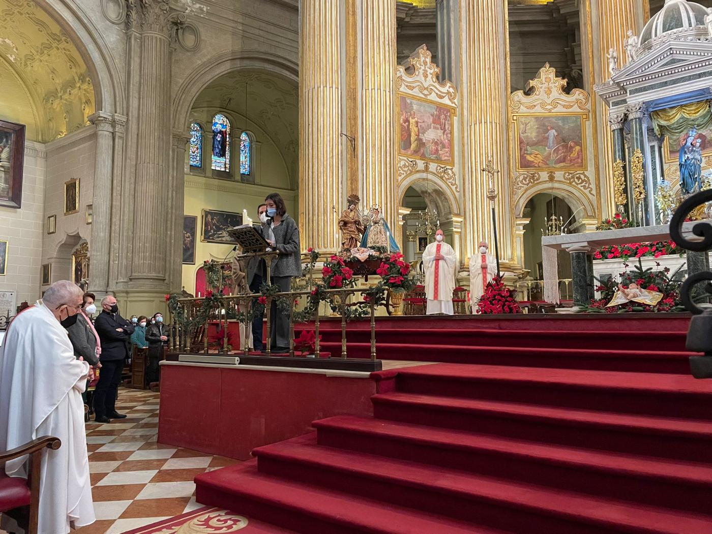 Día de la Sagrada Familia 2021 en la Catedral de Málaga // E. LLAMAS