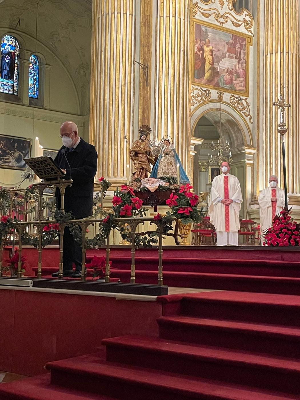 Día de la Sagrada Familia 2021 en la Catedral de Málaga // E. LLAMAS