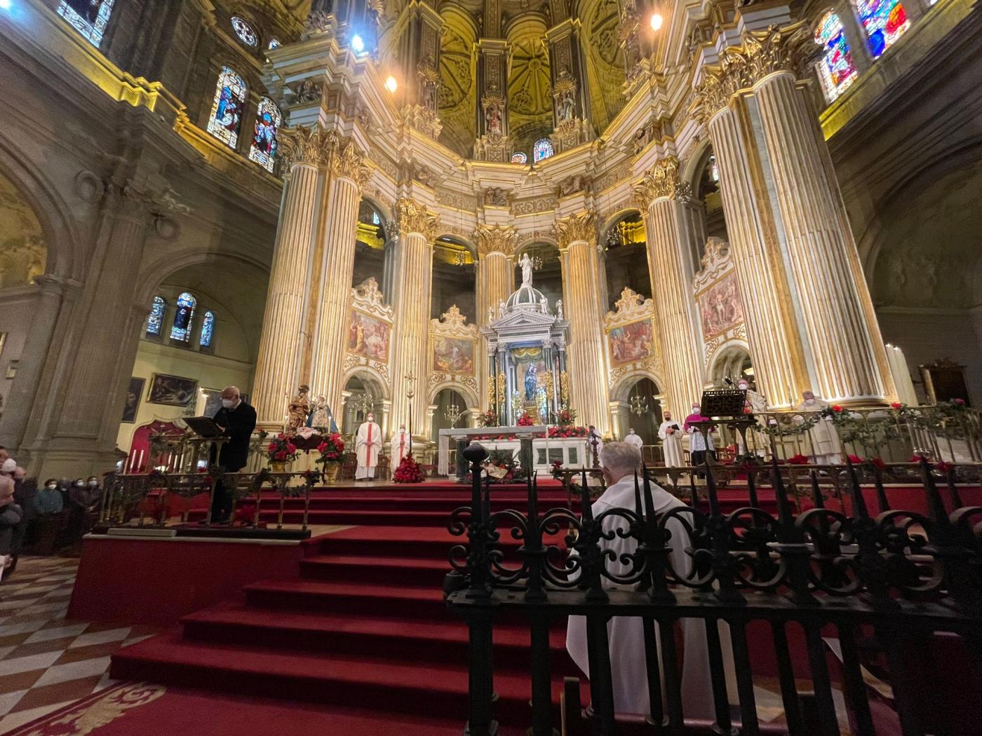 Día de la Sagrada Familia 2021 en la Catedral de Málaga // E. LLAMAS