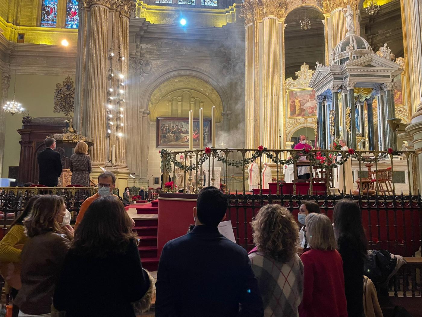 Día de la Sagrada Familia 2021 en la Catedral de Málaga // E. LLAMAS