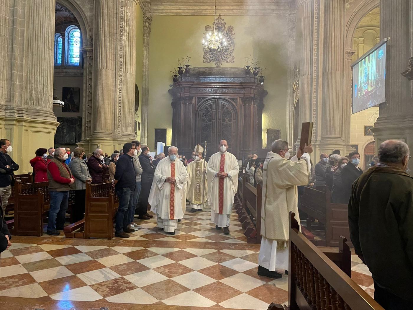 Día de la Sagrada Familia 2021 en la Catedral de Málaga // E. LLAMAS