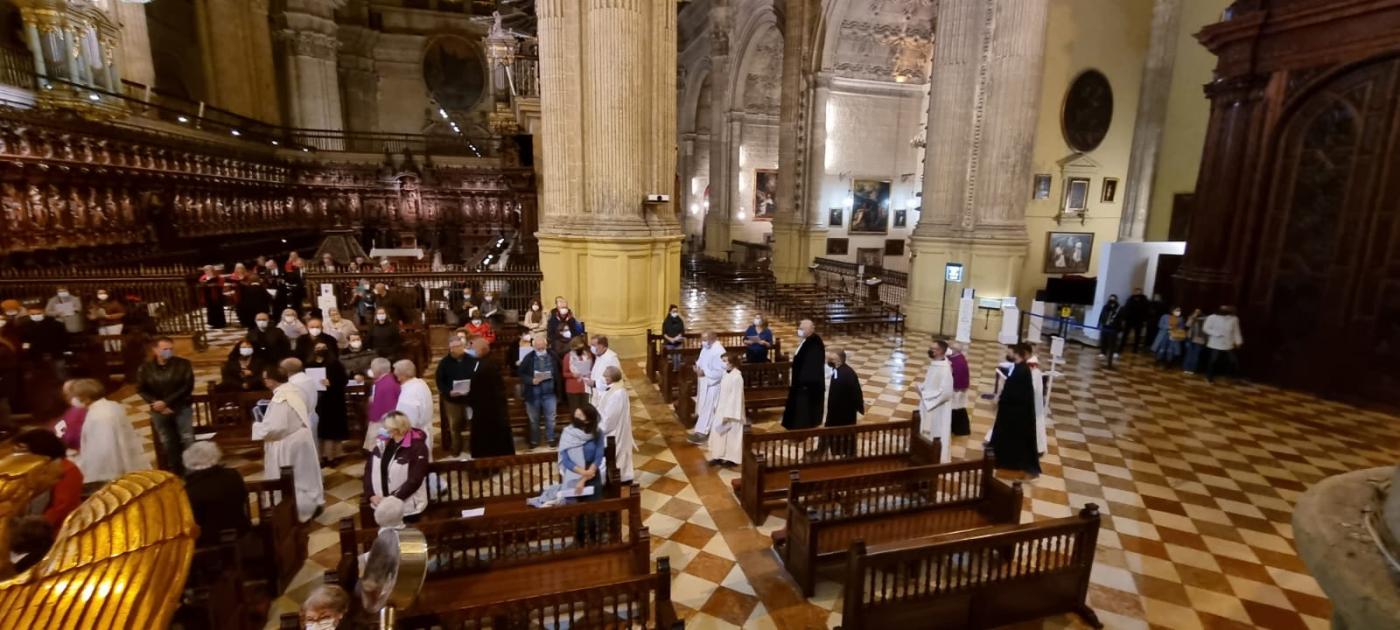 Monjas clarisas participan de la oración ecuménica en la Divina Pastora