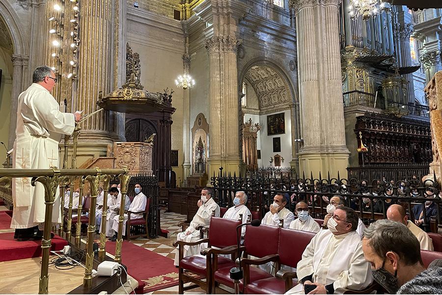 Asamblea Final de la Fase Diocesana Sinodal, en la Catedral de Málaga // E. LLAMAS