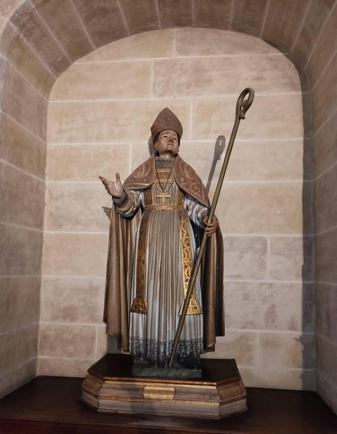 San Luis de Tolosa en la Catedral de Málaga