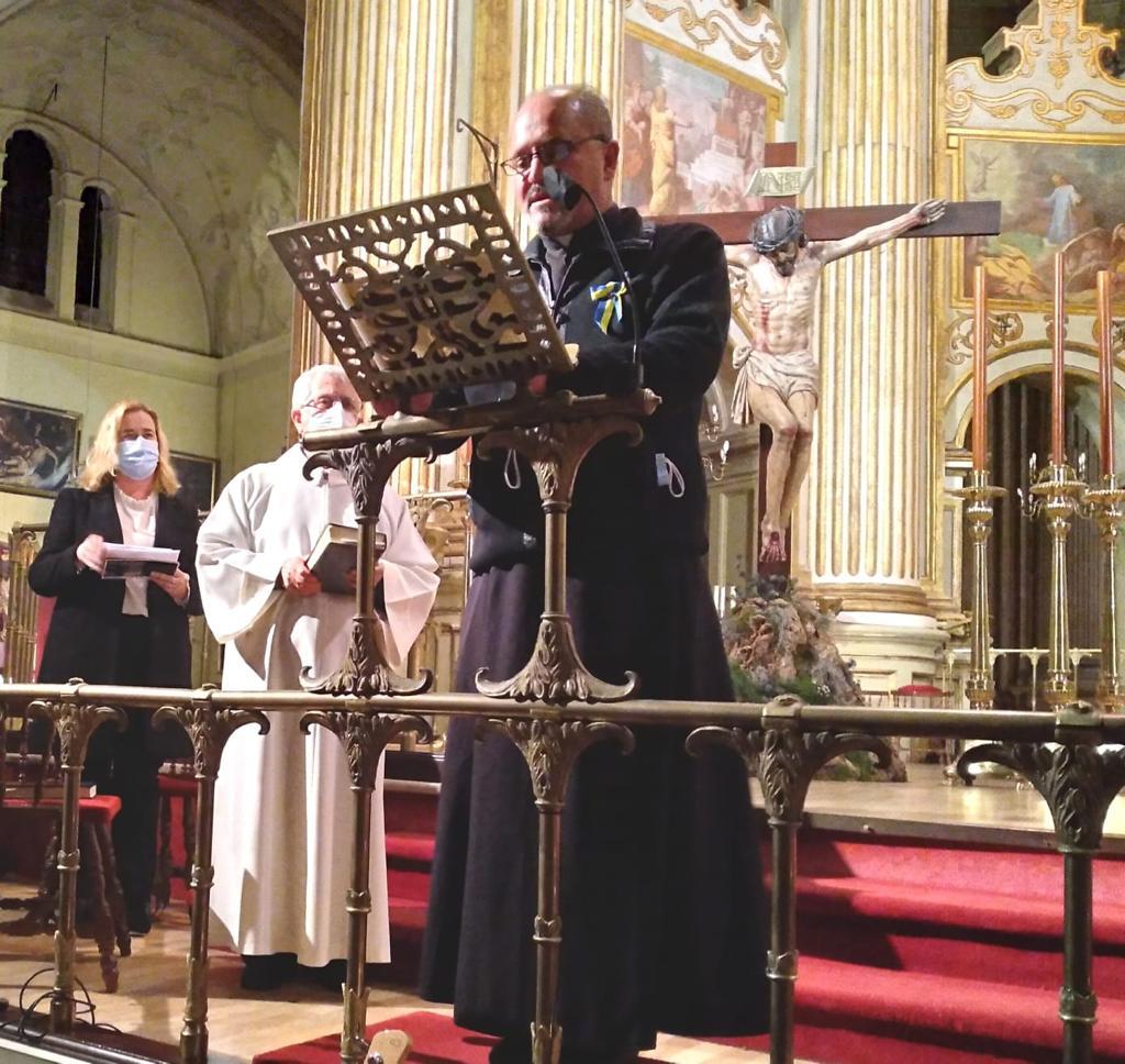 Oración Juntos por la Paz en la Catedral de Málaga