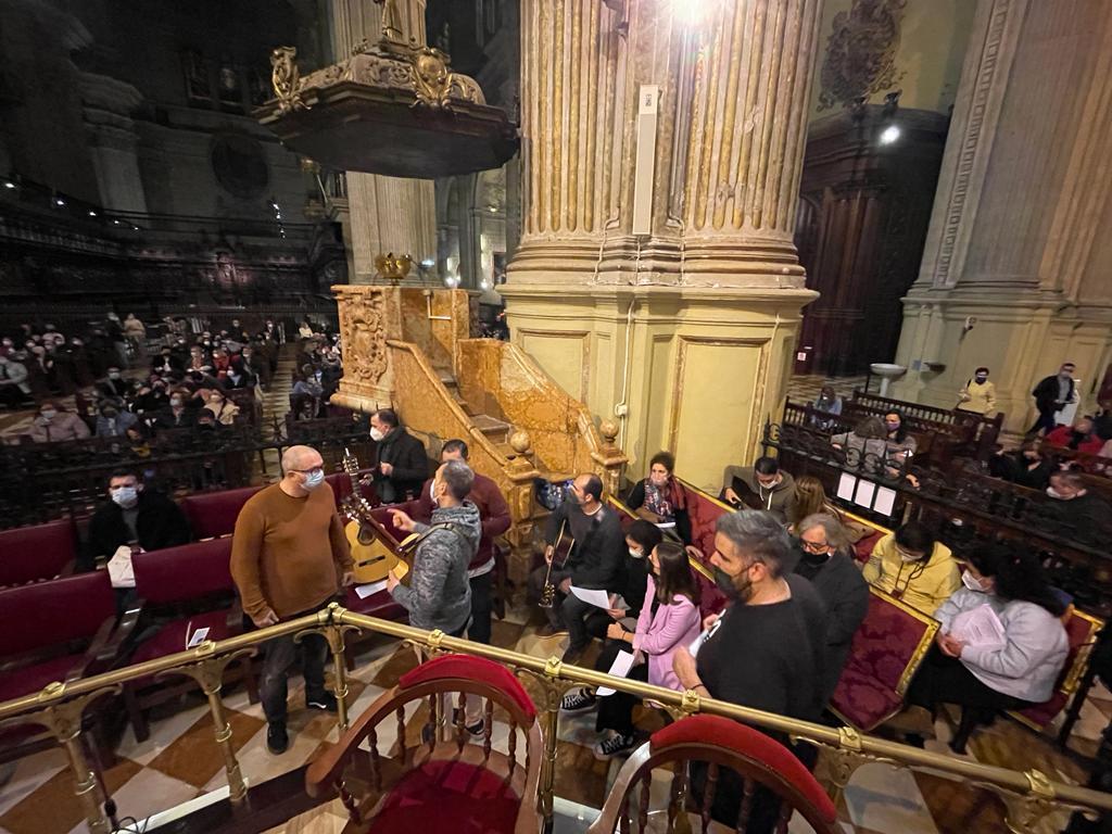 Oración Juntos por la Paz en la Catedral de Málaga