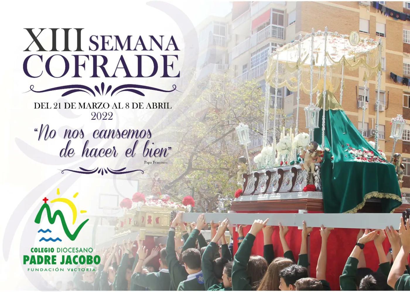 Cartel de la Semana Cofrade del colegio Padre Jacobo