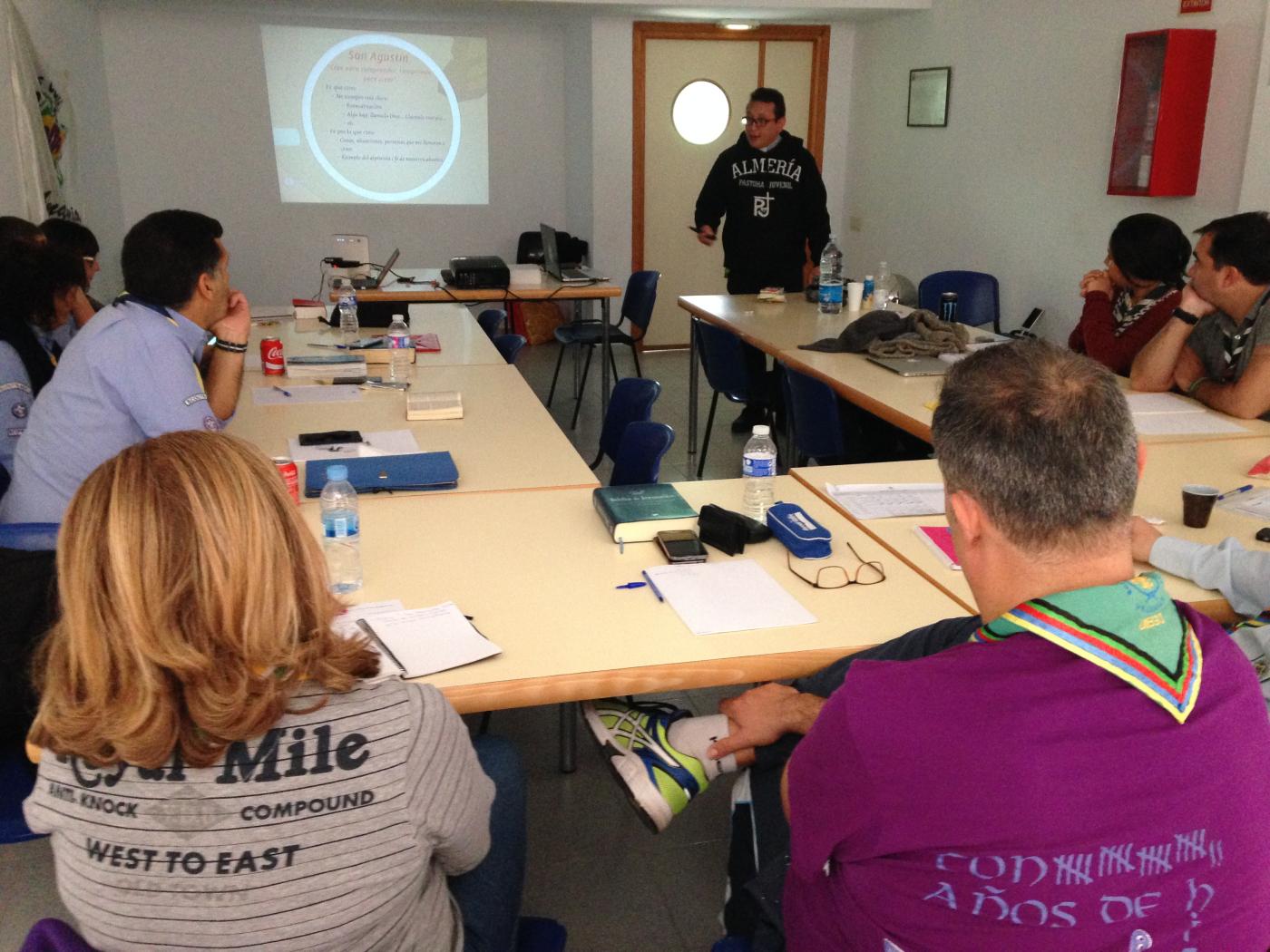Imagen de archivo de un encuentro de monitores de los grupos de scout de Andalucía