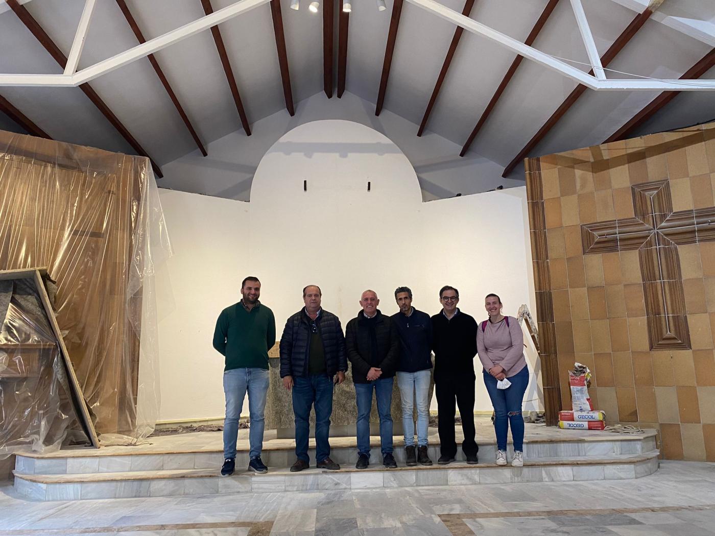 La parroquia de Sabinillas reabrirá para Semana Santa, tras su rehabilitación