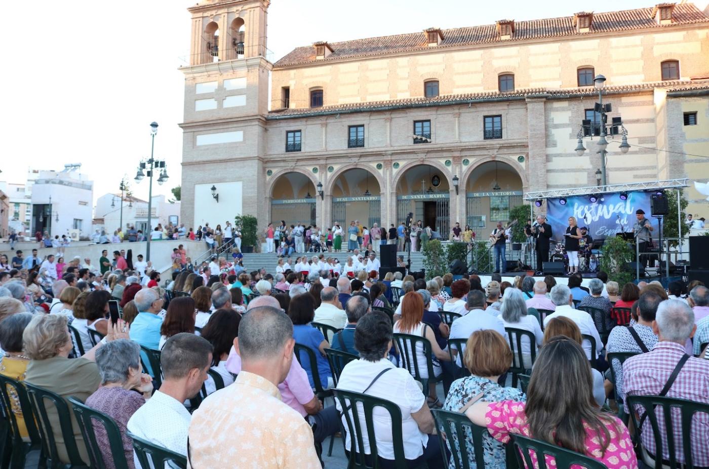 Festival del Espíritu celebrado en la explanada del Santuario de la Victoria, en Pentecostés // C. SUÁREZ