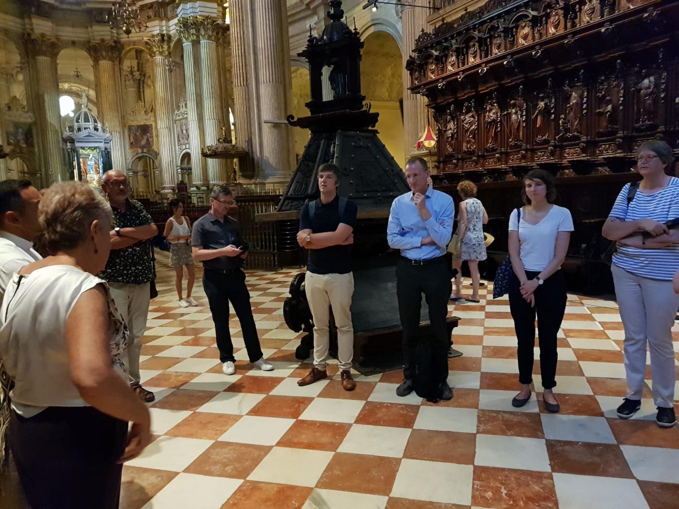 En la Catedral de Málaga