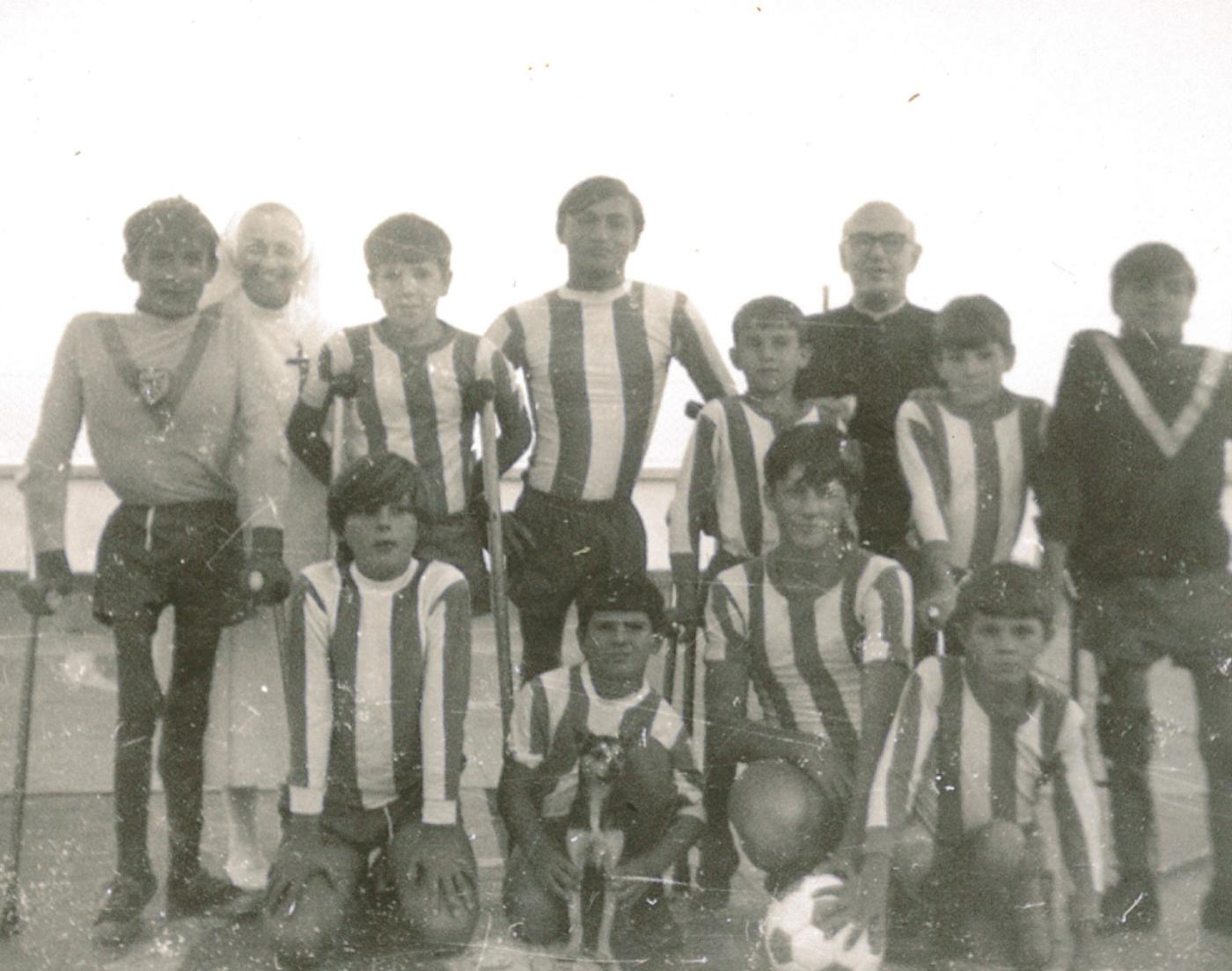 El Cottolengo de Málaga acogió a muchos niños afectados por la poliomielitis