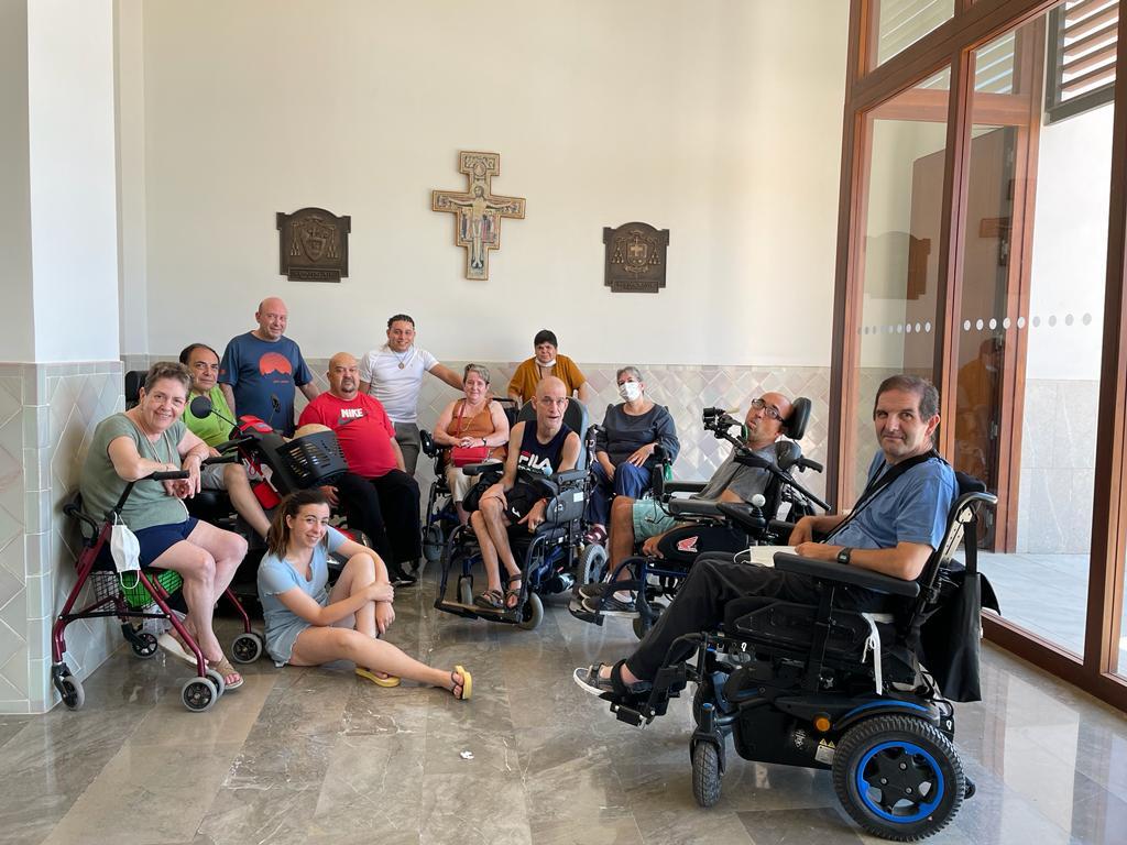 «Elegimos Casa Diocesana Málaga por ser un lugar acogedor y adaptado a las personas con discapacidad»