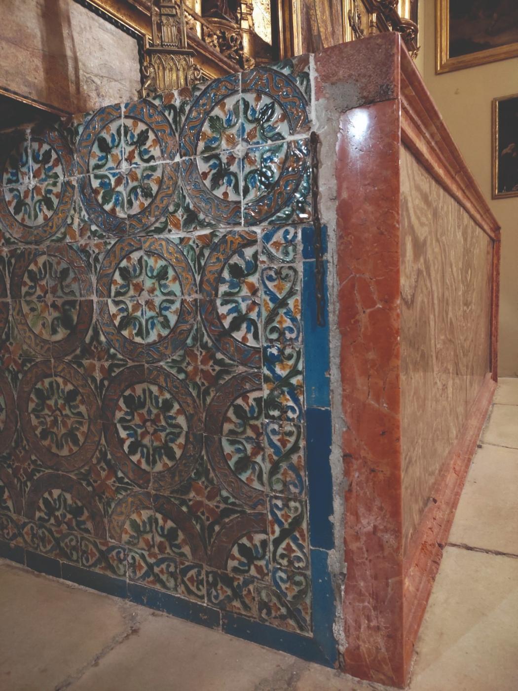 Azulejos de la Catedral de Málaga