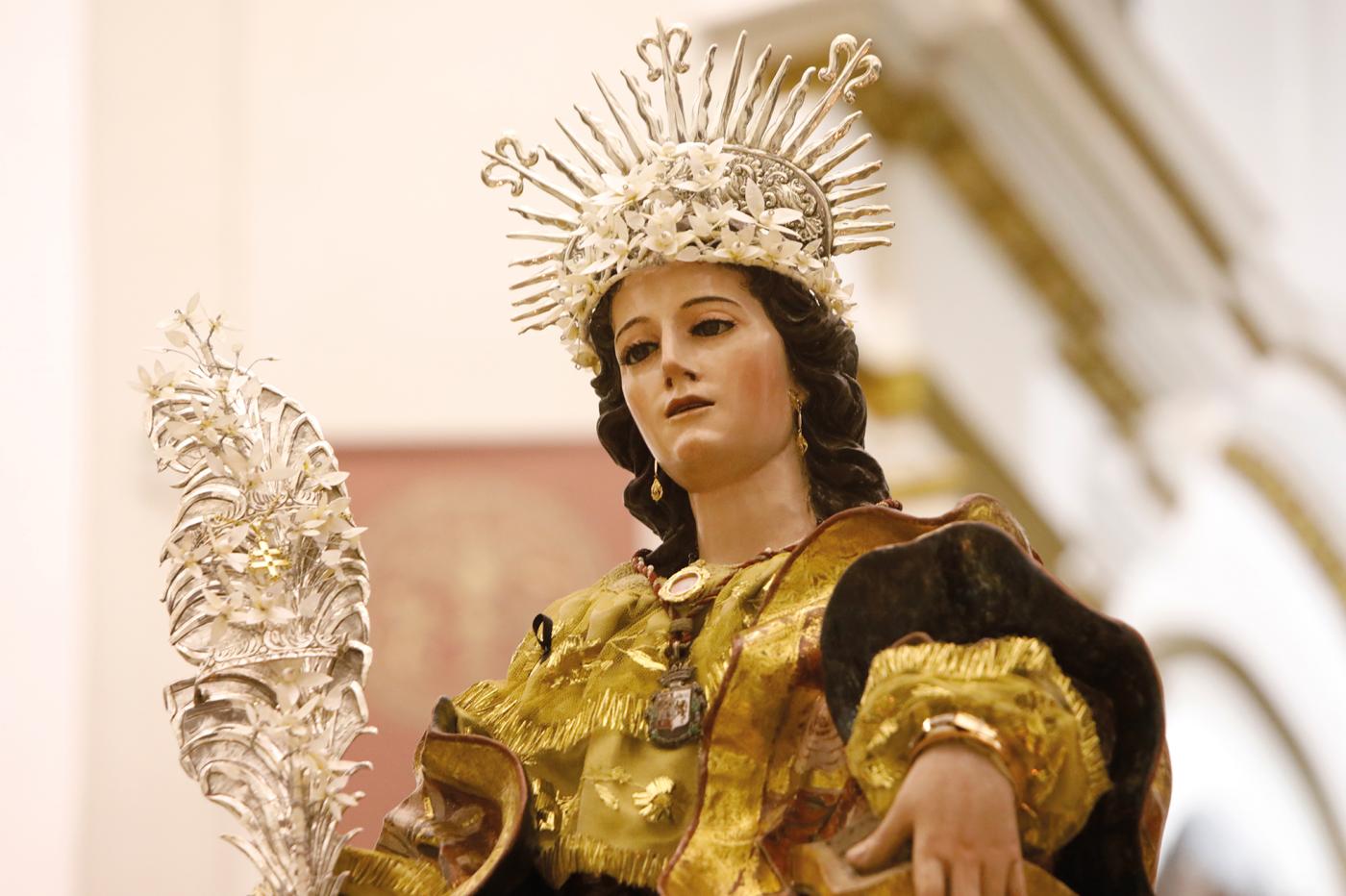 Santa Eufemia, mártir y santa patrona de Antequera