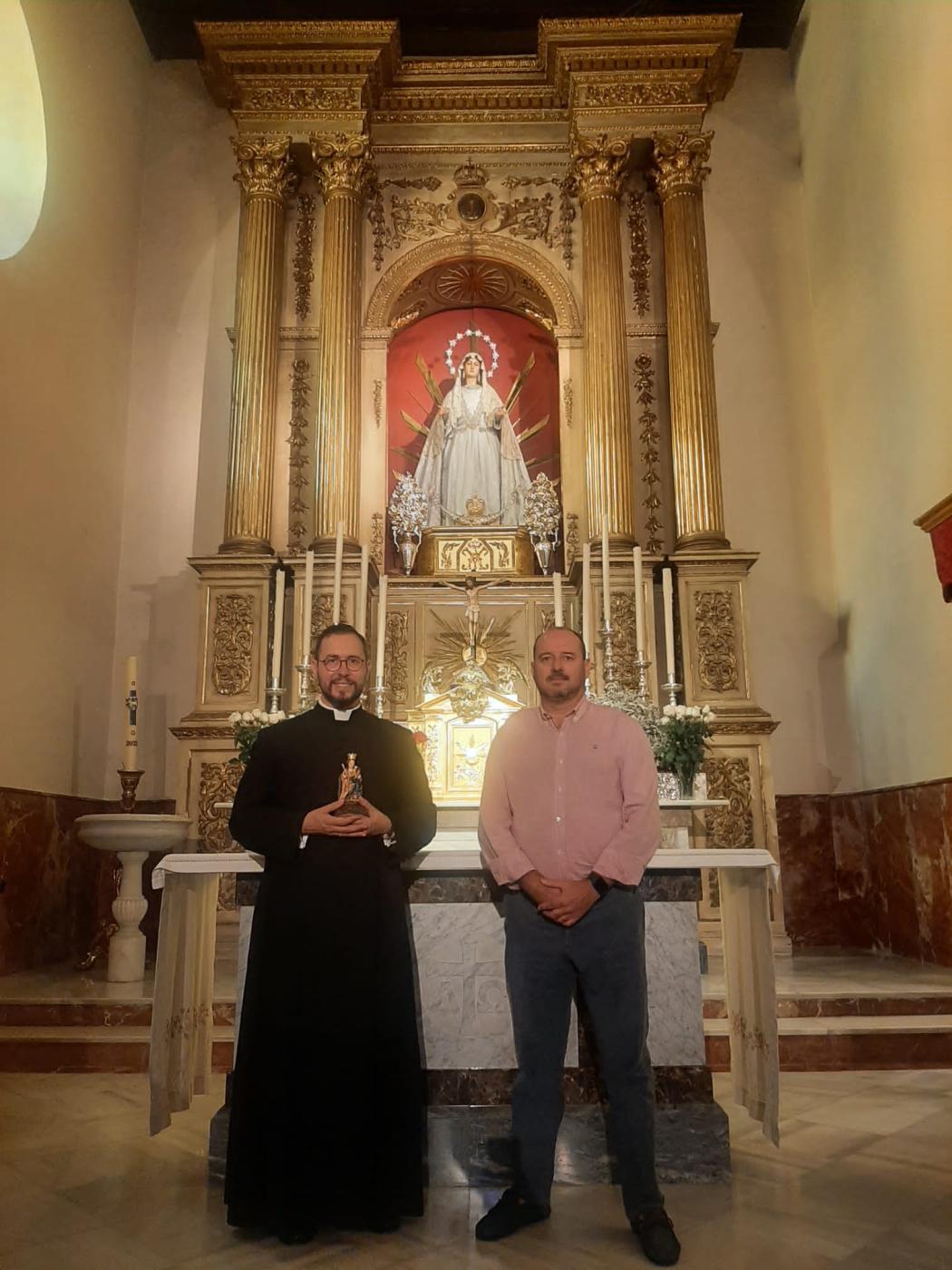 Con la cofradía del Rocío