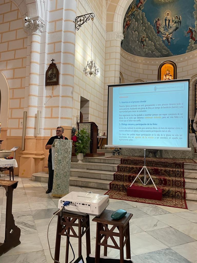 Presentación de las Prioridades Pastorales Diocesanas en Melilla // V. HUGO