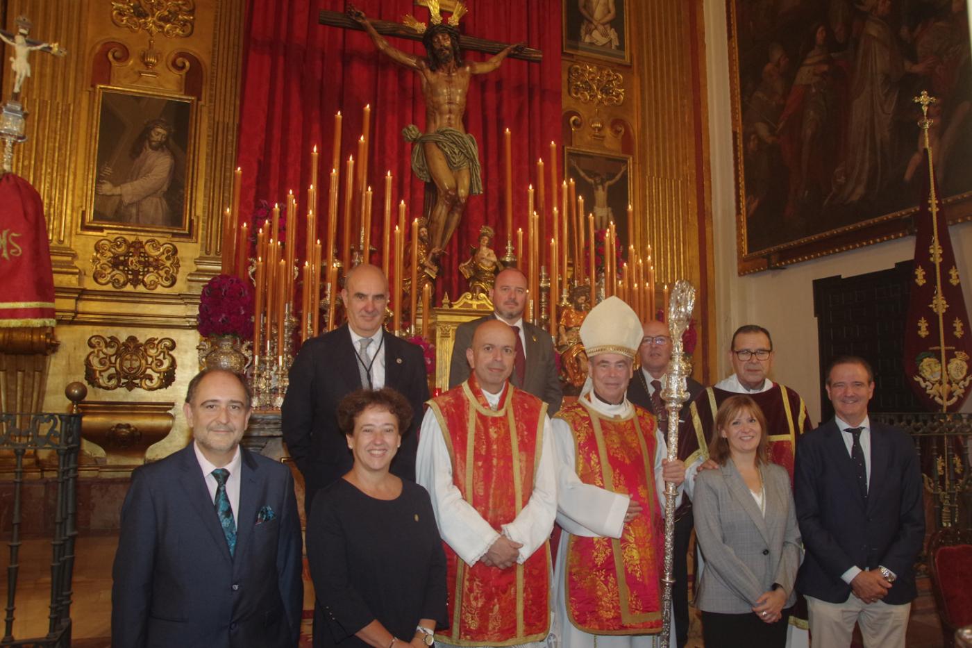 Mons. Catalá preside el 50 aniversario de la bendición del Cristo de la Agonía