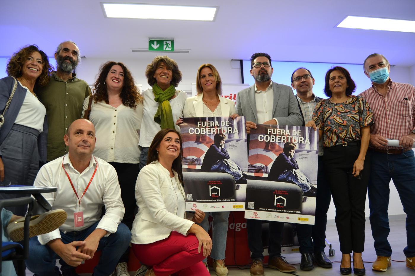 Cáritas lanza la campaña “Fuera de cobertura” para concienciar sobre la exclusión social