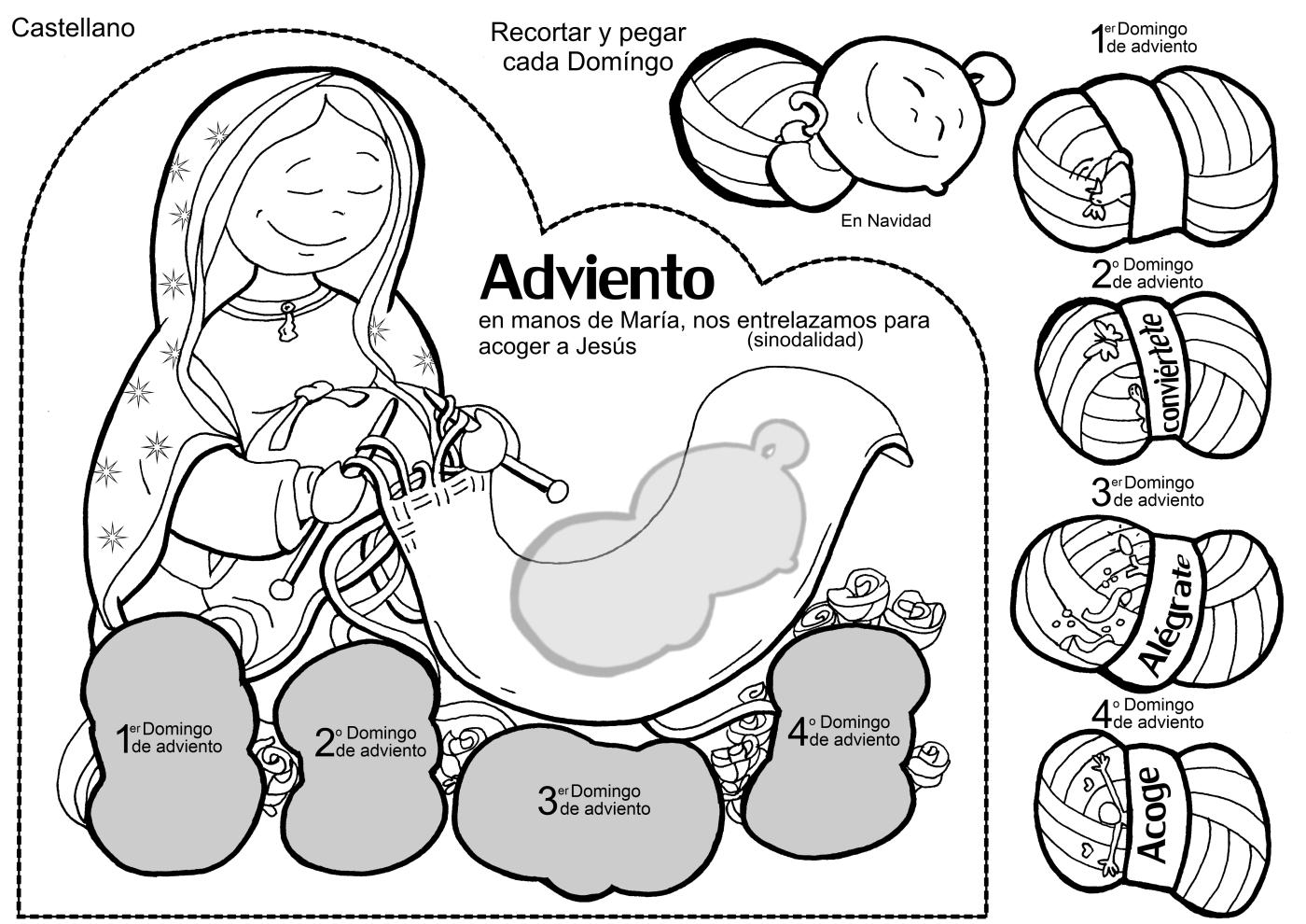 Fano ofrece un mural para recorrer el Adviento