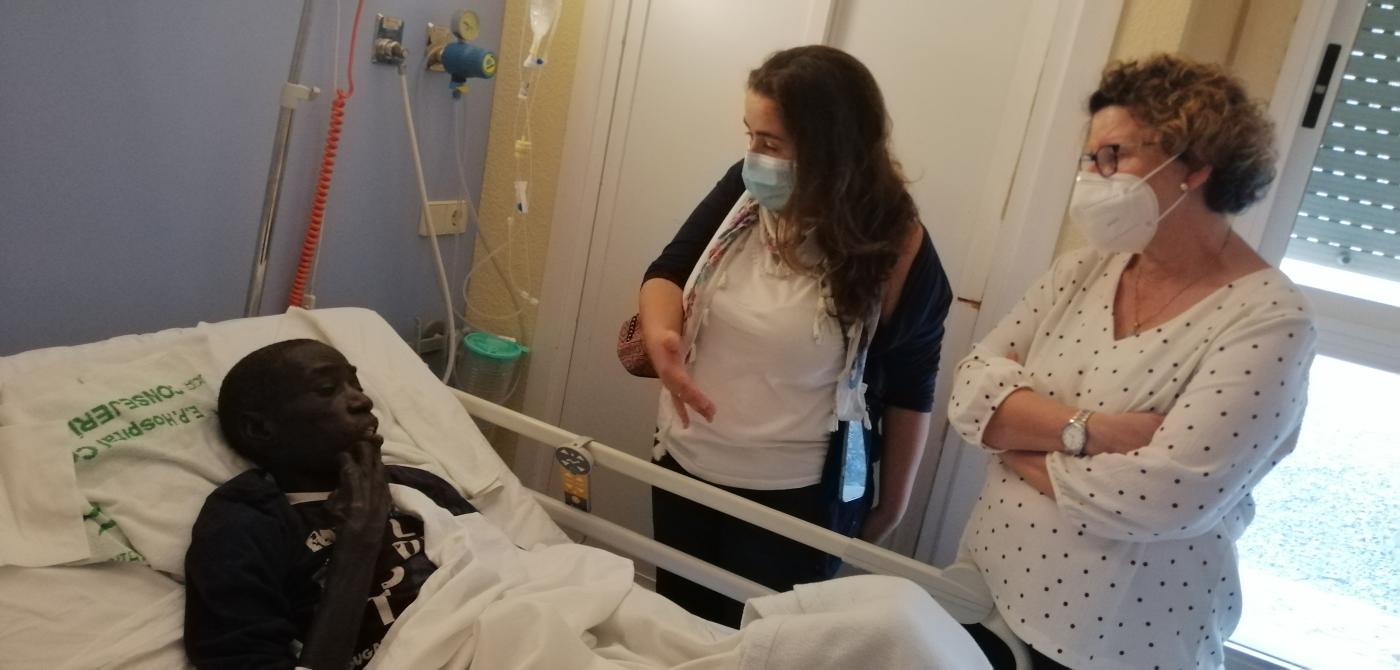 Visita de la Delegación Diocesana de Migraciones a Ablaye, el jueves 17 de noviembre