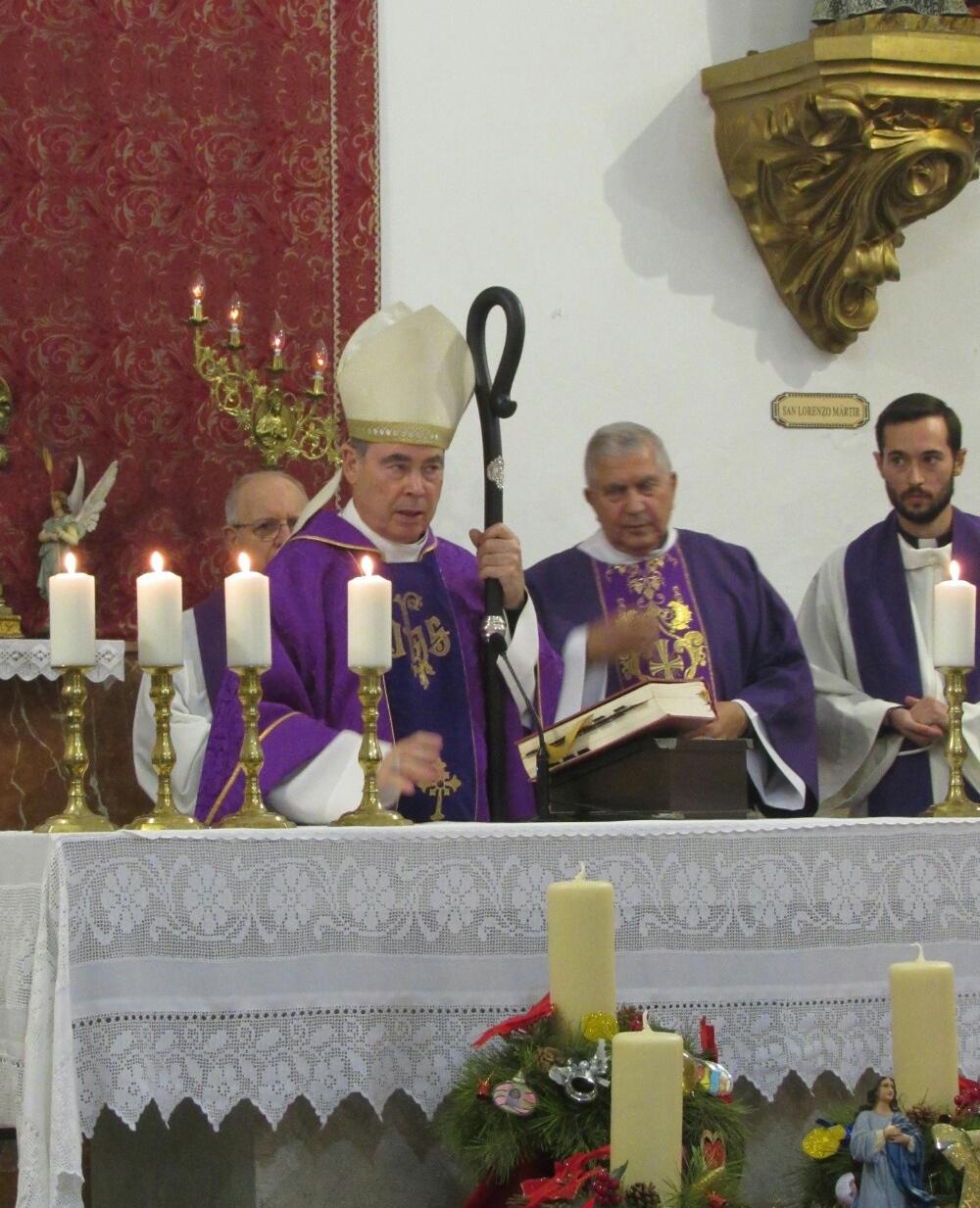 Visita Pastoral del Sr. Obispo, D. Jesús Catalá, al Valle de Abdalajís