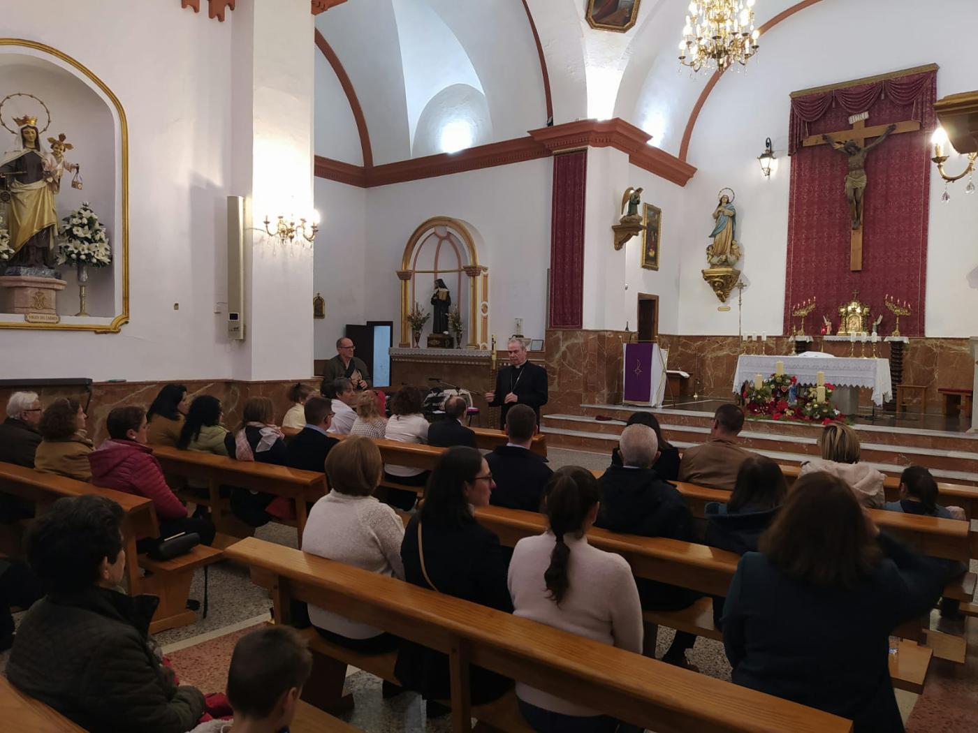 Visita Pastoral del Sr. Obispo, D. Jesús Catalá, al Valle de Abdalajís
