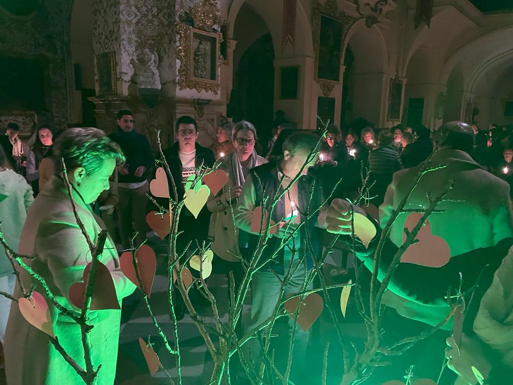 El arciprestazgo de Antequera vivió una Vigilia de la Inmaculada organizada por los jóvenes