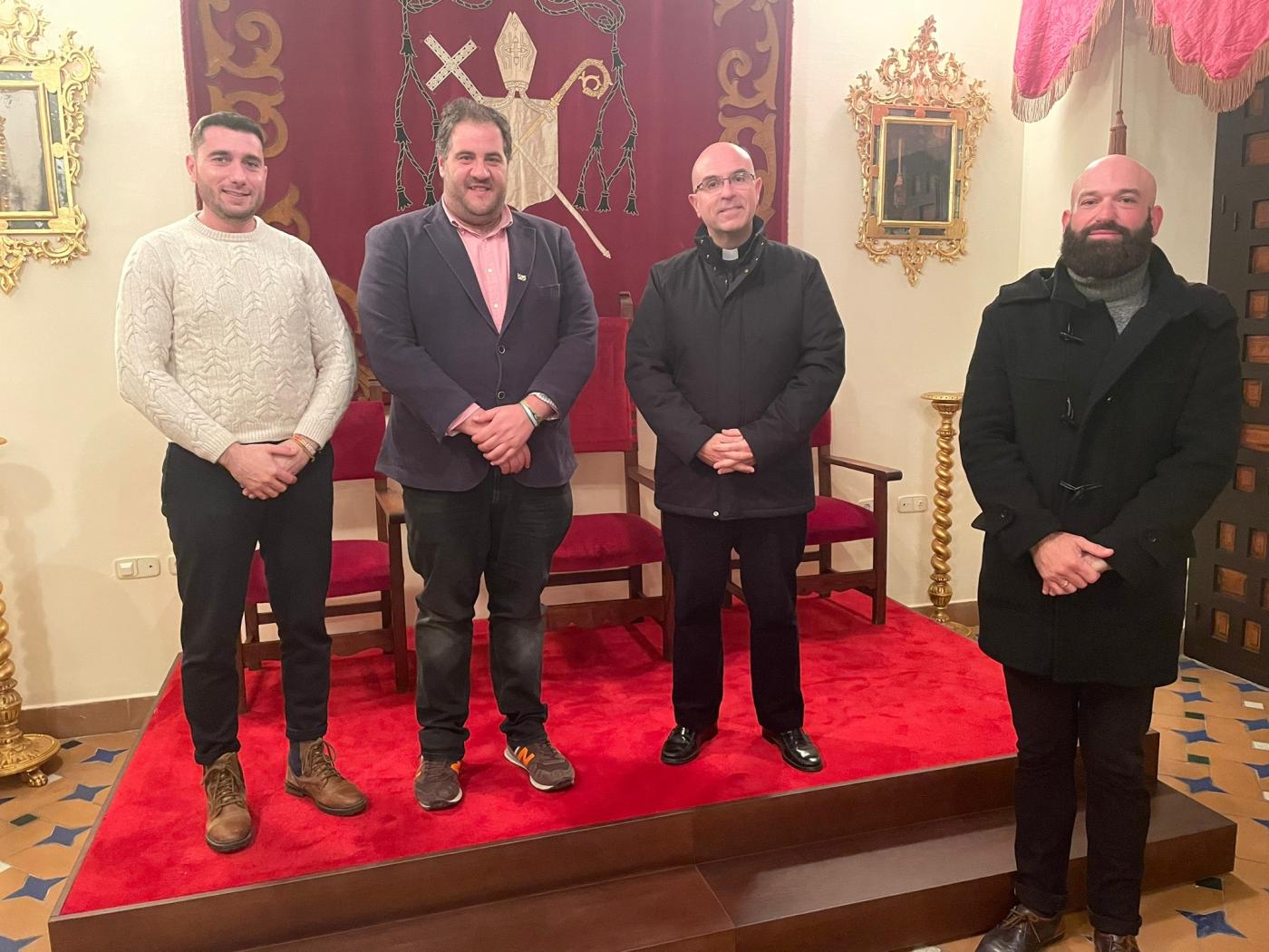 Firma del convenio para la restauración de la fachada y la torre del templo parroquial de Ardales