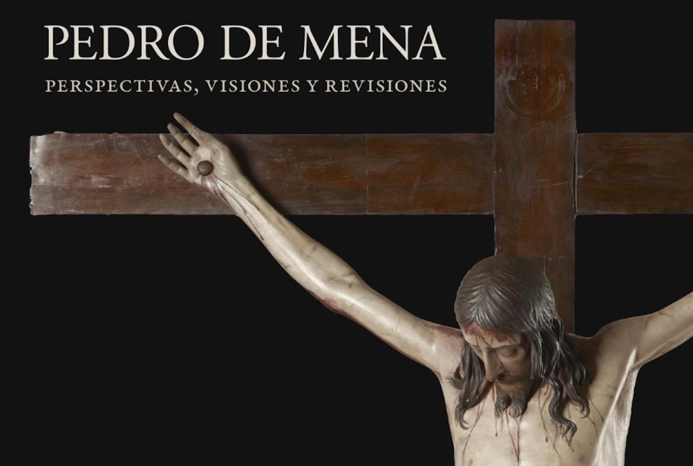 Detalle de la portada del libro: Pedro de Mena, perspectivas, visiones y revisiones