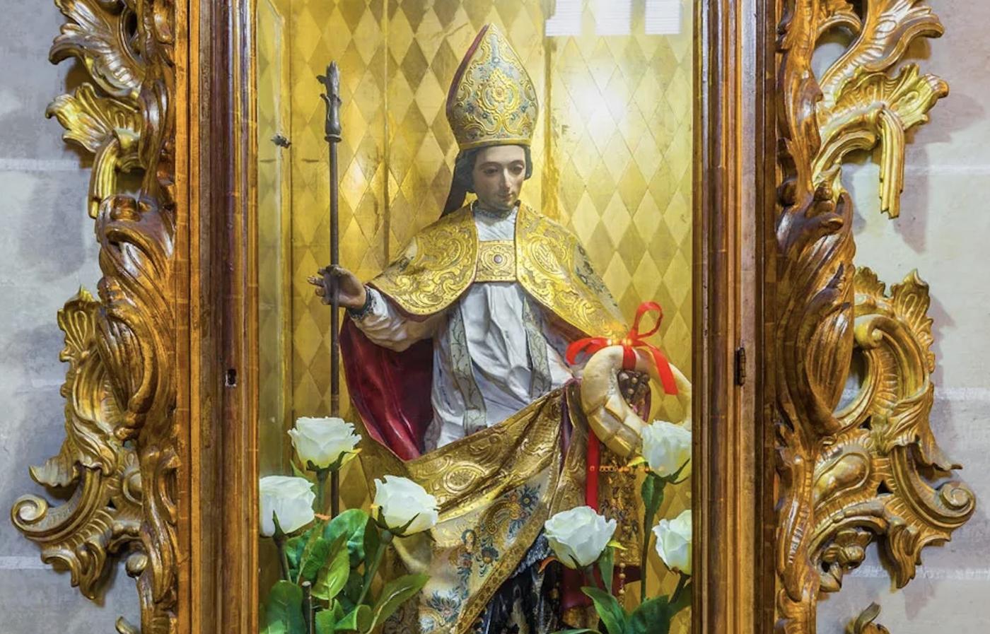 San Blas, patrón de los males de garganta