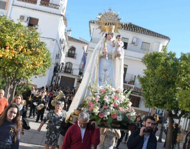Celebración de la Candelaria en Algatocín