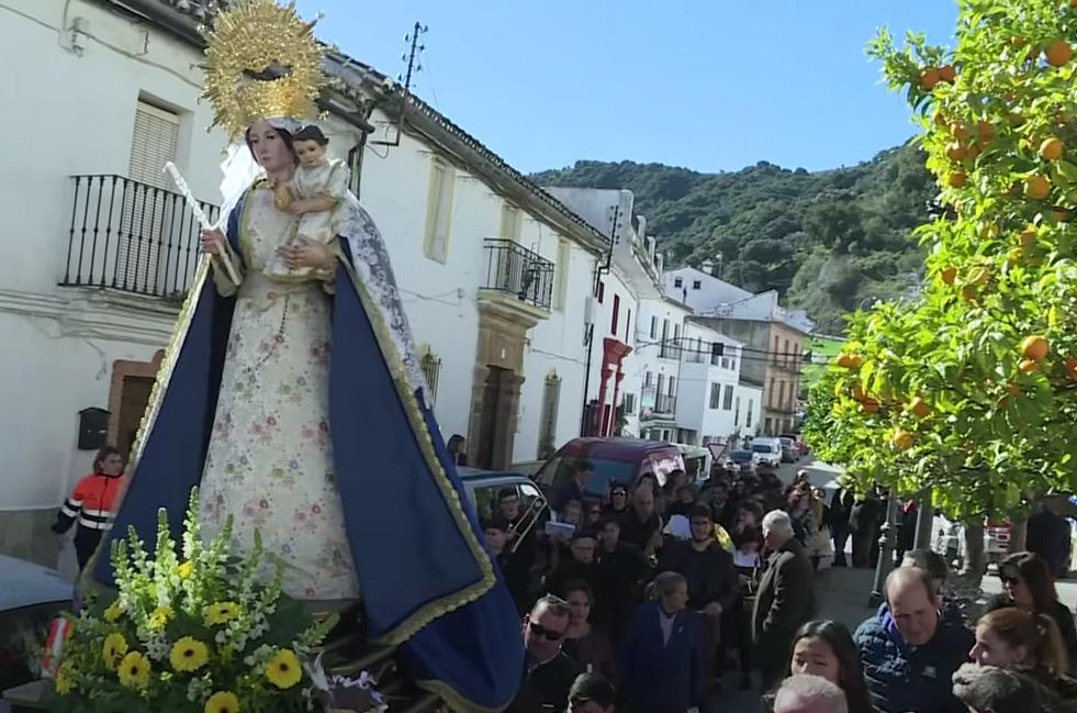 Celebración de la Candelaria en Jubrique