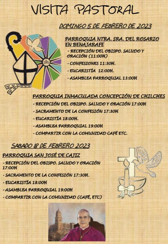 Axarquía Costa recibe al Sr. Obispo en Visita Pastoral