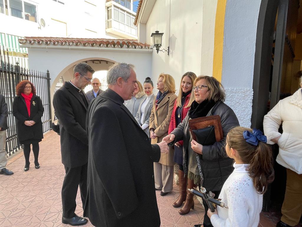 Visita Pastoral del Sr. Obispo a San Miguel, en Nerja