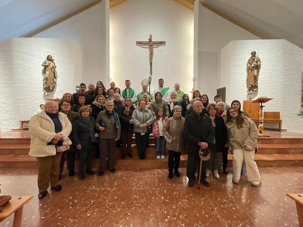 Visita Pastoral del Sr. Obispo a San Miguel, en Nerja