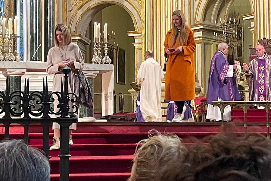 Rito de elección de catecúmenos en la Catedral de Málaga // B. SÁNCHEZ