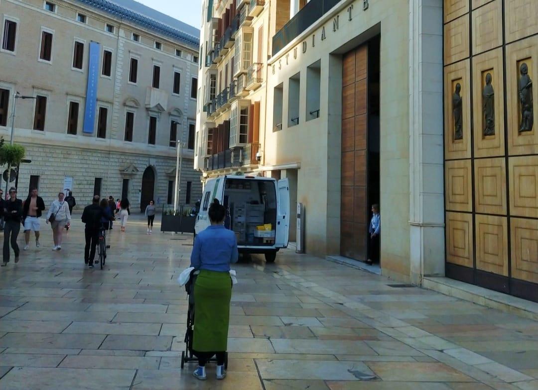 Preparativos de la Casa de Hermandad de Estudiantes//J L DAGO