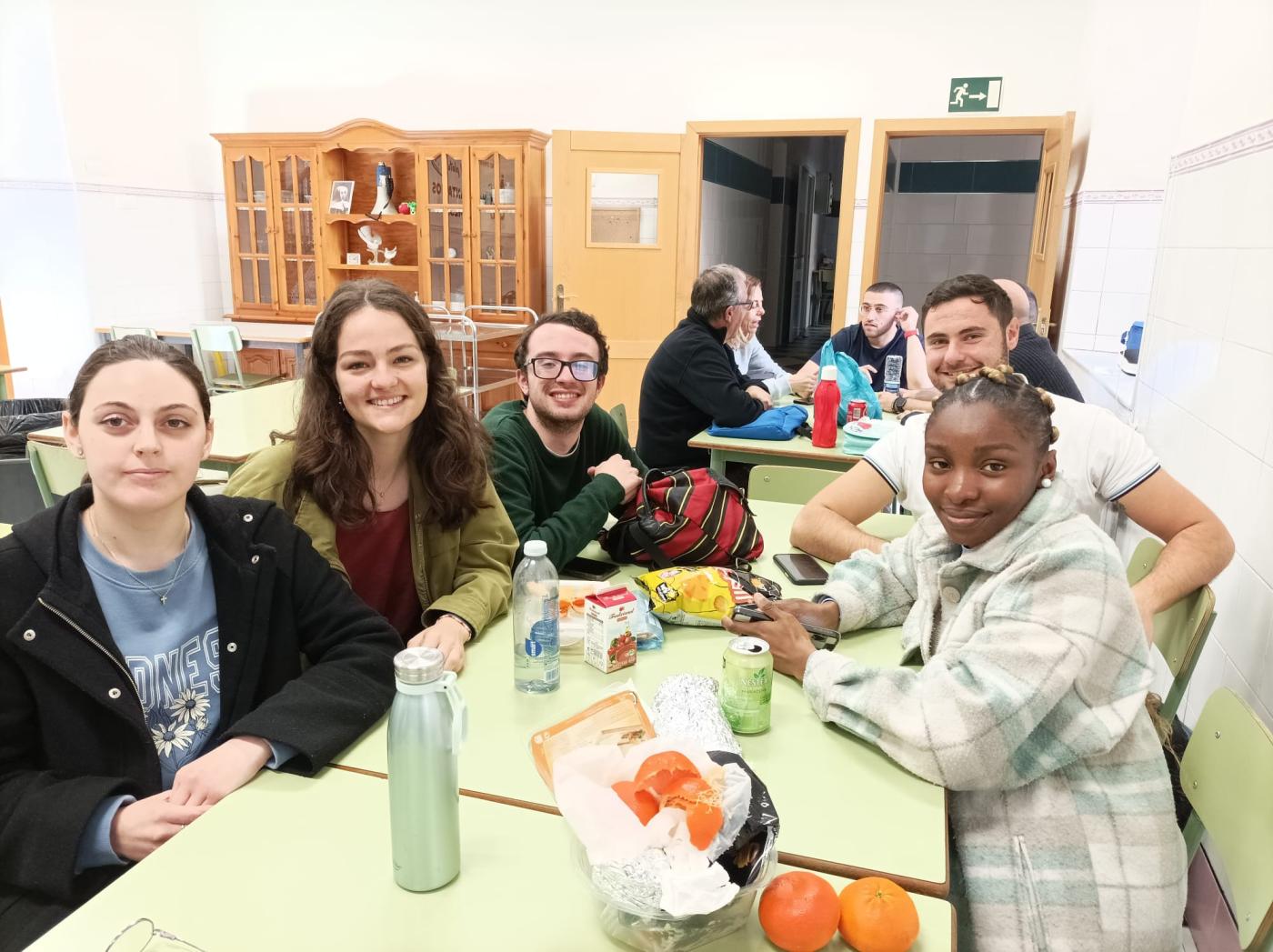 Los jóvenes subieron a la Montaña