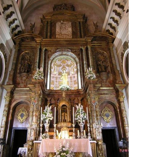 Interior de la iglesia de la Concepción