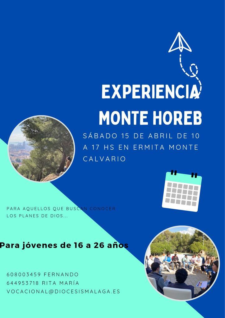 Los jóvenes tienen una nueva cita para subir al Monte Horeb