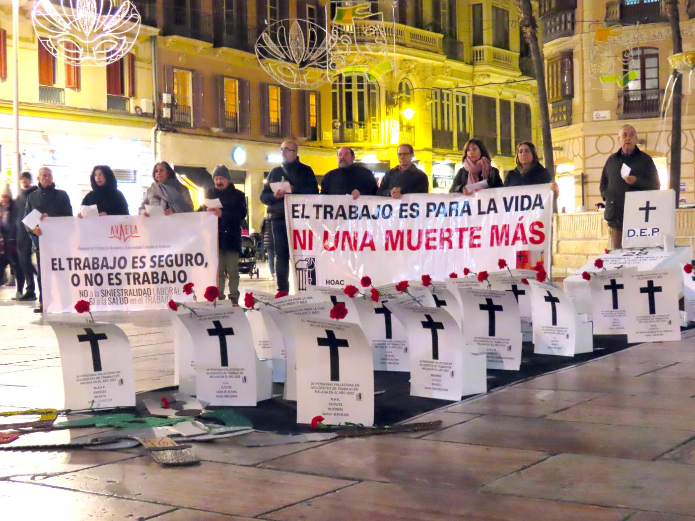 Gesto de la HOAC ante la siniestralidad laboral