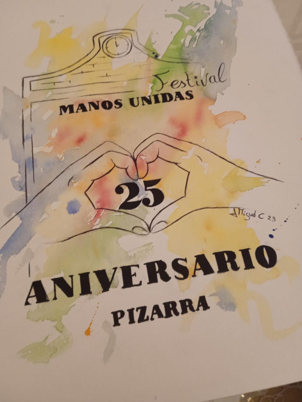 Camiseta conmemorativa del 25 aniversario del Festival de la Solidaridad