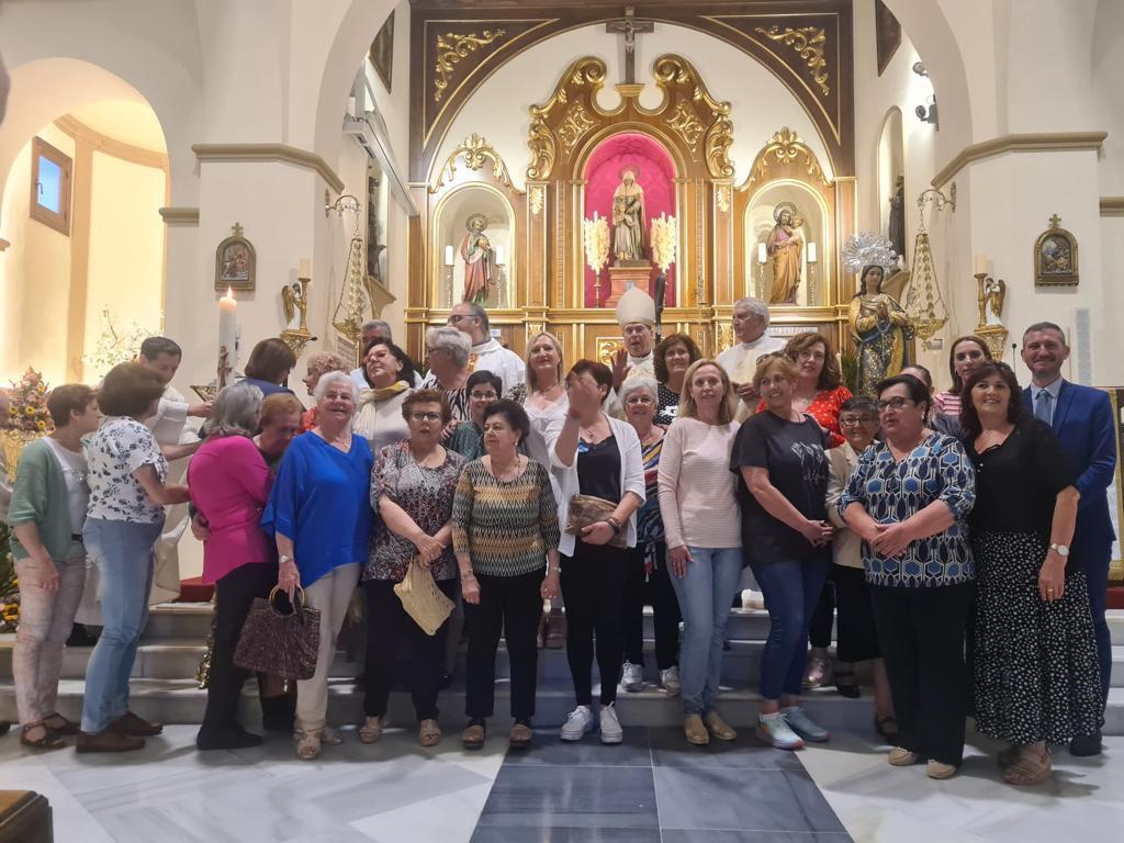 Algarrobo recibe al Sr. Obispo con repiques de campanas