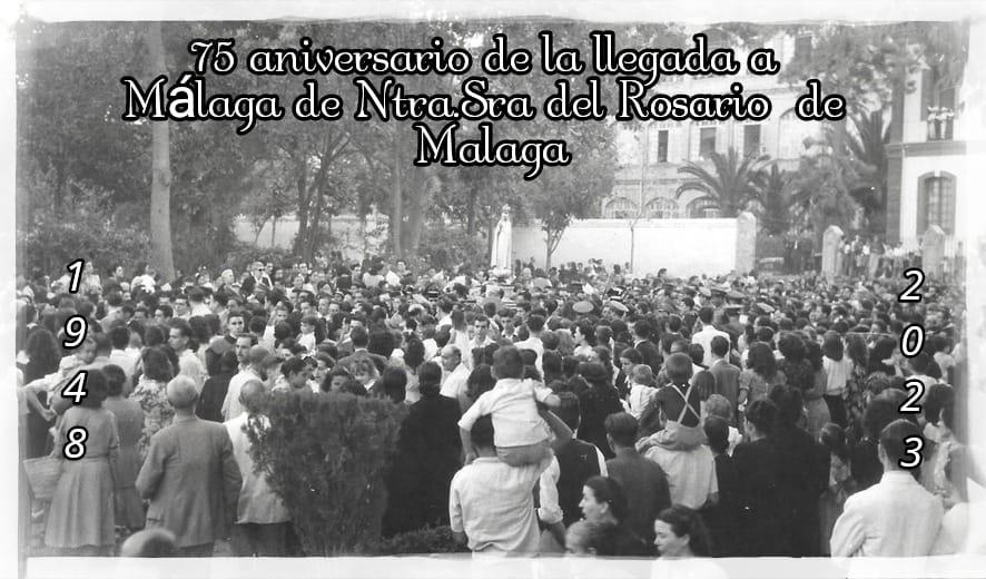 Visita de la Virgen de Fátima al Hospital Civil en julio de 1948