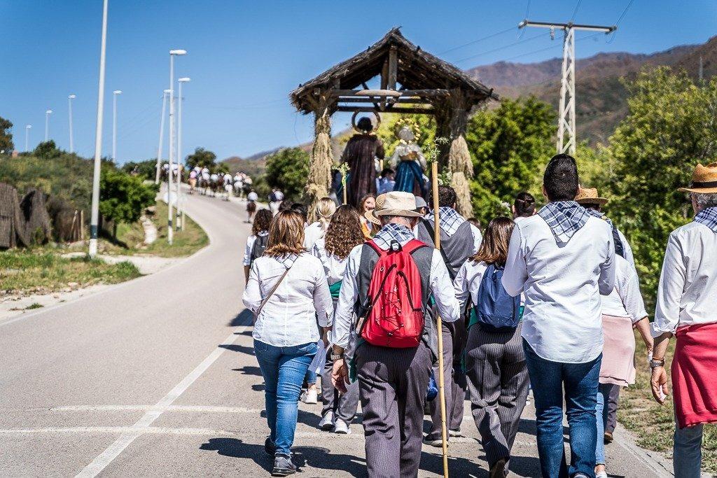 Los pueblos de Málaga piden agua por san Isidro