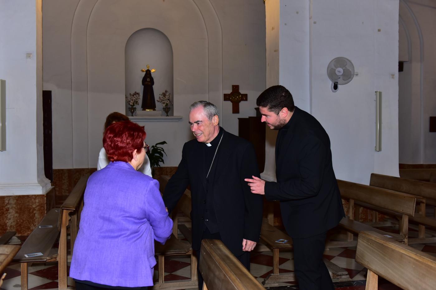 «La Visita de D. Jesús fortalece a la comunidad de Frigiliana para seguir trabajando por el Evangelio»
